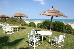 Территория отеля Abou Nawas Hammamet 4*