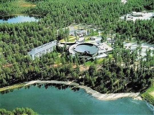 Вид на отель с высоты птичьего полета image preview