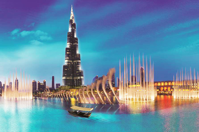 Дубайський фонтан