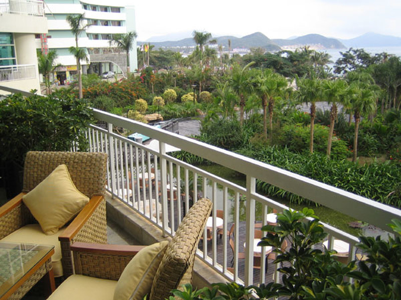 Вид с балкона