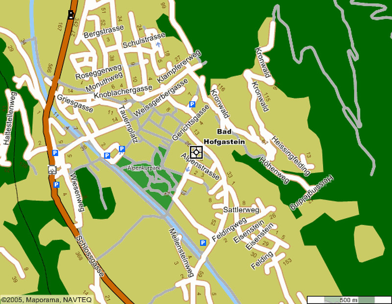 Карта расположения