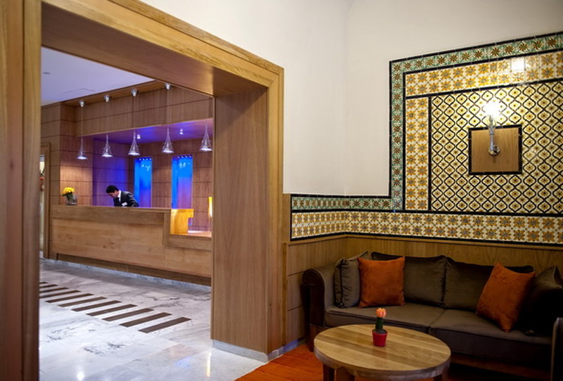 Ресепция отеля Les Orangers Beach Resort 4*
