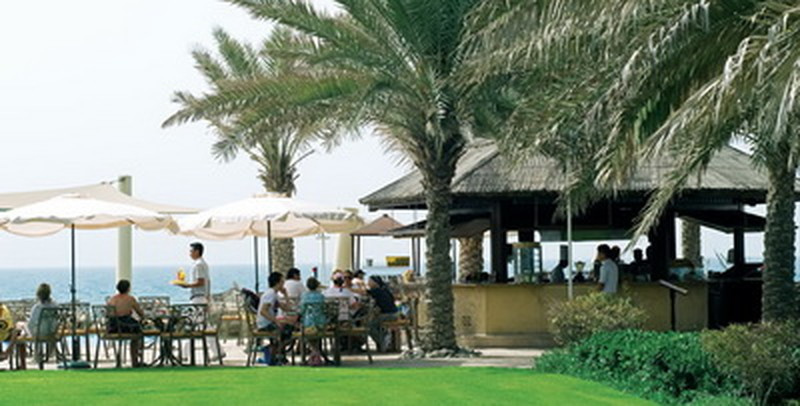 Waves Restaurant in Coral Beach Sharjah Hotel