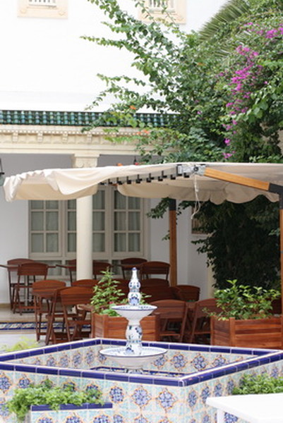Внутренний дворик отеля Residence Mahmoud 3*