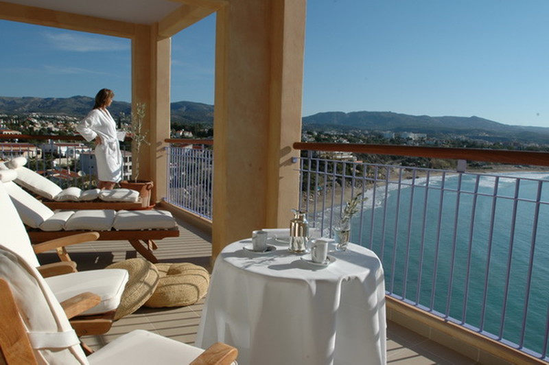Meal at balcony