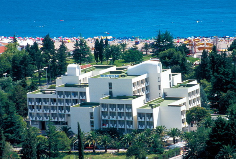 Вид на отель Mediteran