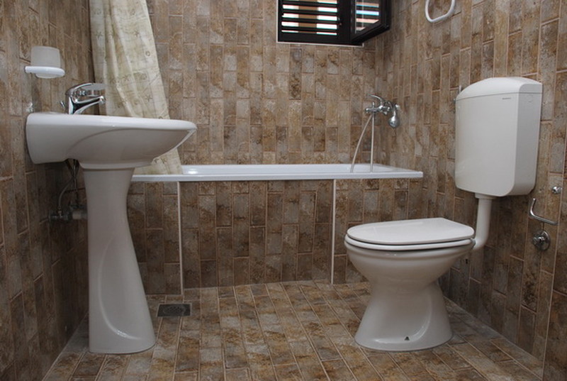 Ванная комната в Two bedroom