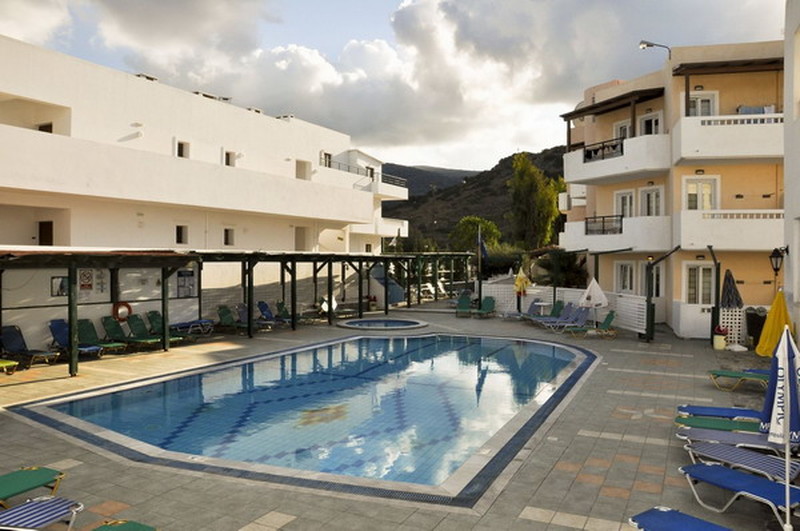 бассейн отеля Horizon Beach Stelios 3*