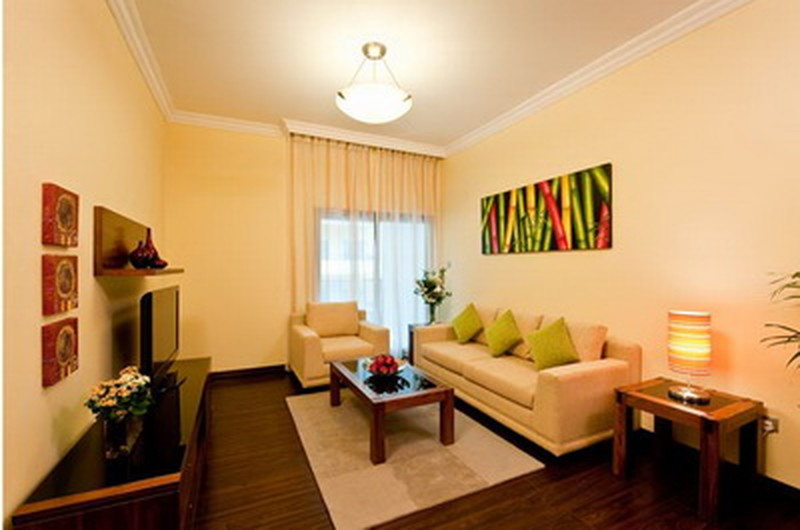 Гостиная в Al Nawras Apartments