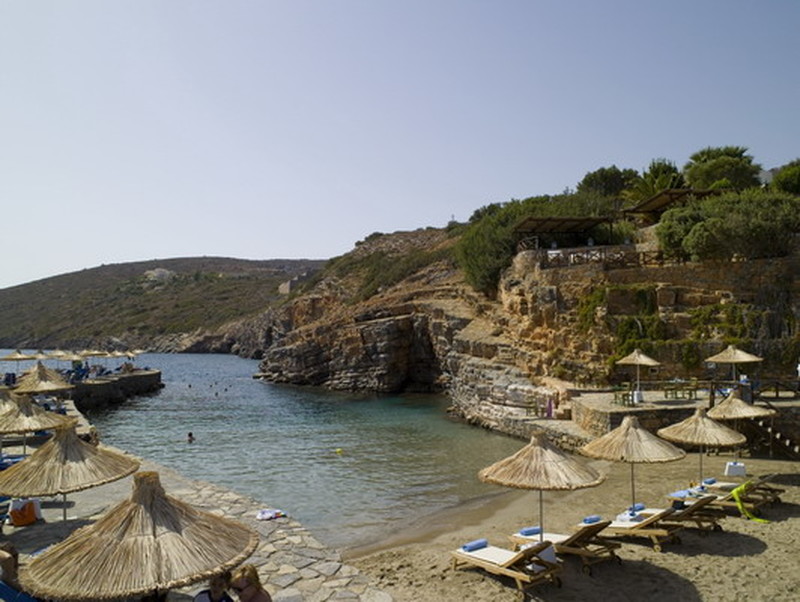 пляж отеля Aquila Elounda Village