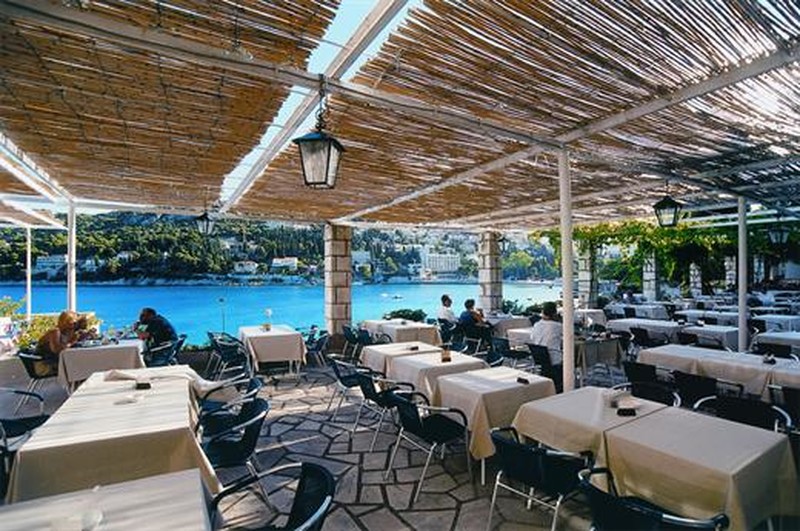 Restaurant terrace