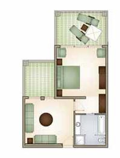 Family Bungalow Suite Sea View