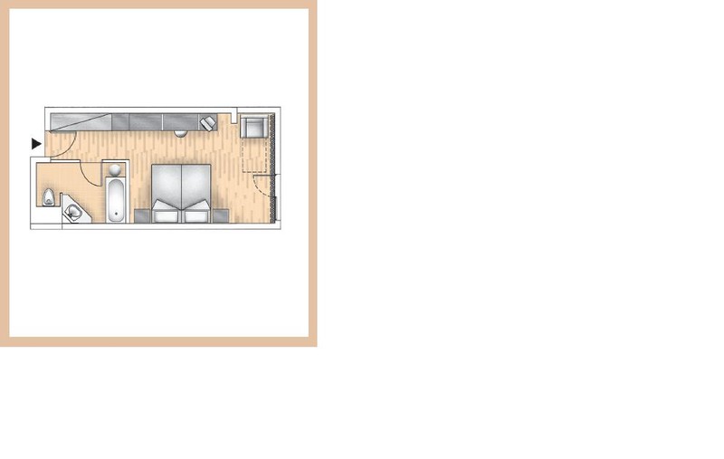 Room garden or sea view (24.5m2)