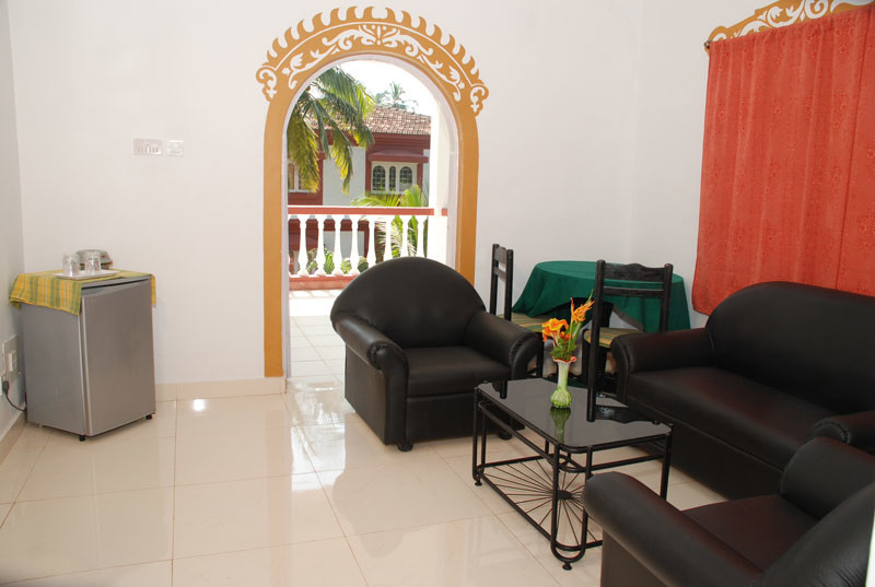 Living Room in suite