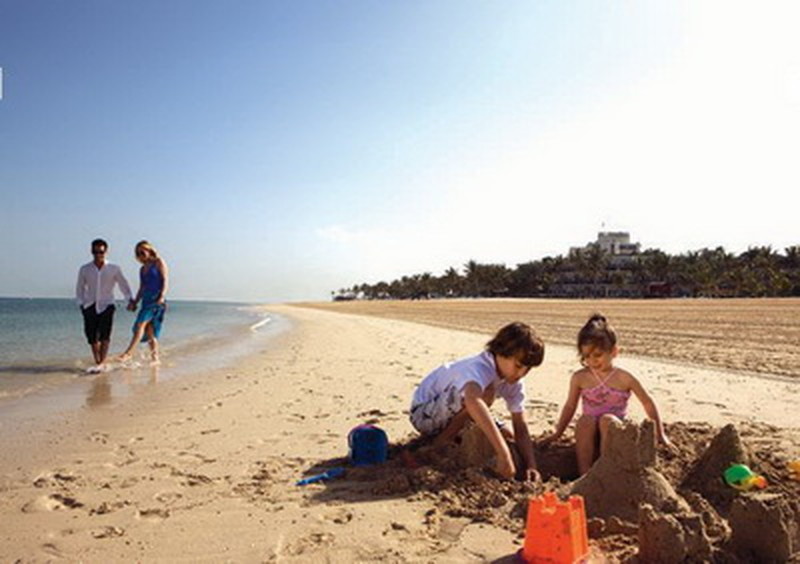 Пляж отеля Jebel Ali Golf Resort