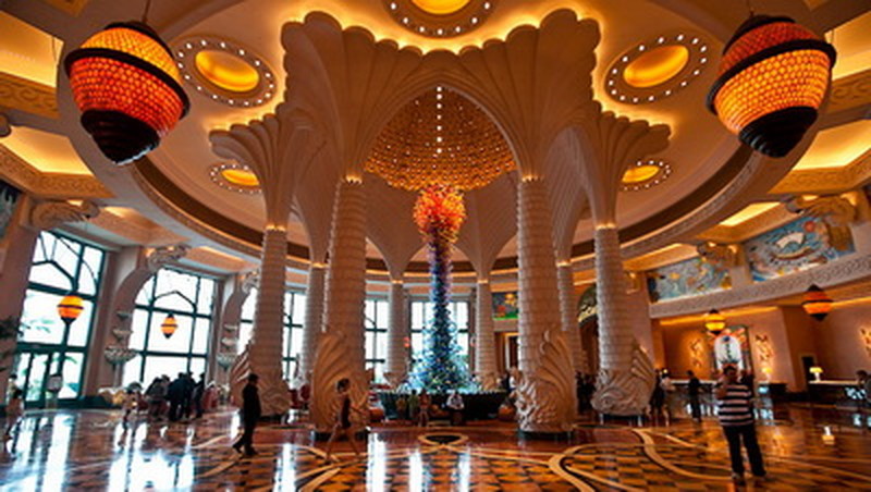 Холл отеля Атлантис (Atlantis The Palm)