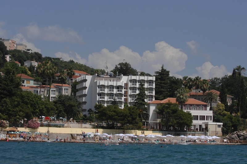 Resort from the sea