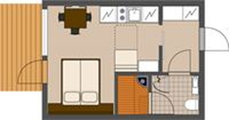 Апартаменты STUDIO 29 м2