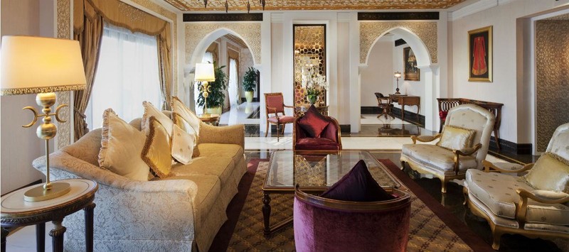 Imperial suite living room